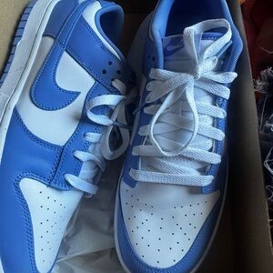 Nike Dunk Low Retro in Polar Blue and White